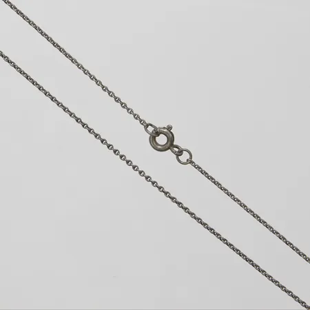 Kedja, Ankar, längd: 47cm, bredd: 1mm, silver 830/1000 Vikt: 2 g