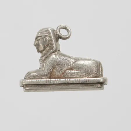 Hänge, sfinx, 16,5x21,3mm, ostämplat, silver Vikt: 2 g