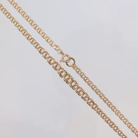 Collier doserad Bismarck 44cm bredd 3-5mm, 18K Vikt: 7 g
