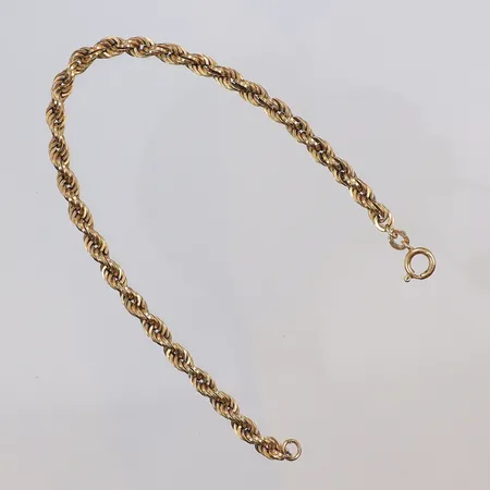 Armband Cordell 19cm bredd 4mm, 18K Vikt: 4,5 g