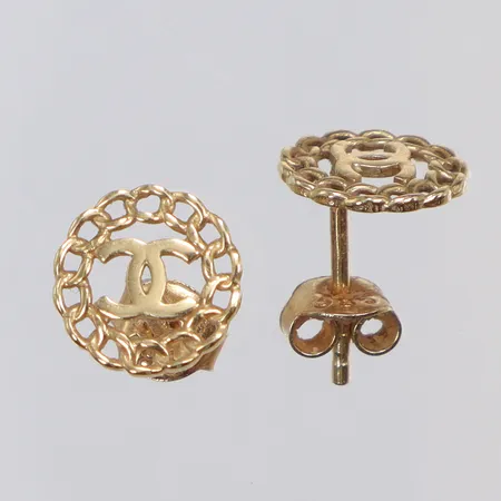 Ett par örhängen, 9mm, OBS! Ej märkesdesign, 14K  Vikt: 1,1 g
