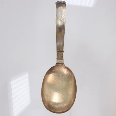 Minnessked Rosenholm, Jacob Ängman 1876-1976, längd 21,5cm, silver 830/1000 Vikt: 99,9 g