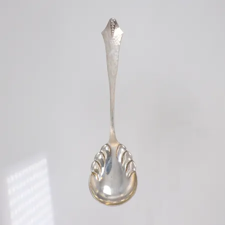 Marmeladsked Jugend, längd 15,5cm, årstämplad för 1923, Danmark silver 925/1000 Vikt: 19,5 g