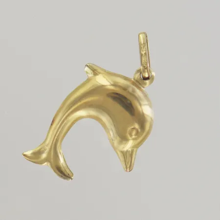 Hänge Delfin, längd 2,5 cm, 18K Vikt: 0,8 g