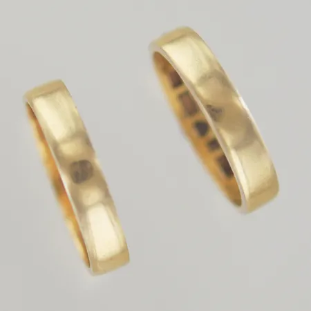 Ringar, gravyr, 18K Vikt: 7,5 g