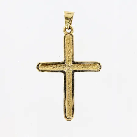 Hänge kors, 33x20mm, 18K Vikt: 1,6 g