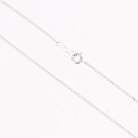 Kedja Pansar, 45,5cm, bredd 1mm, 14K Vikt: 0,9 g