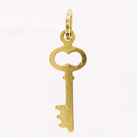 Hänge nyckel, 26mm, bredd 8mm, 18K Vikt: 0,8 g
