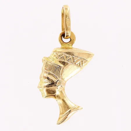 Hänge Nefertiti, 10x25mm, 18K Vikt: 1 g