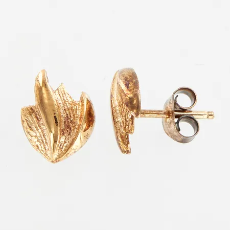Ett par örhängen, 10x8mm, 18K Vikt: 1,7 g