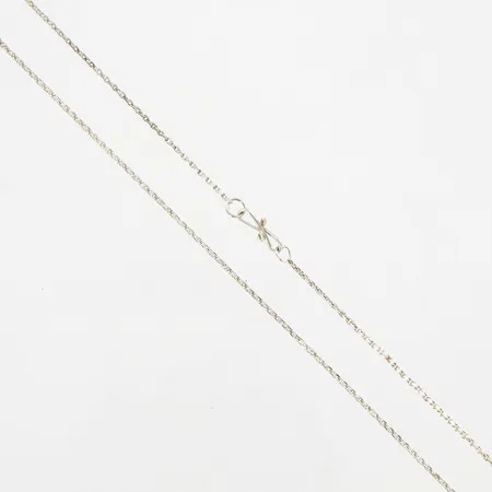 Kedja ankar, ca 42 cm, bredd ca 1mm, ostämplad metall Vikt: 1,6 g