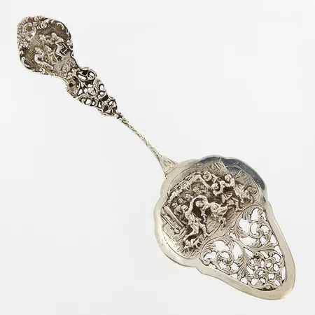 Kakspade , 20cm, importstämplar, silver 830/1000  Vikt: 44,1 g