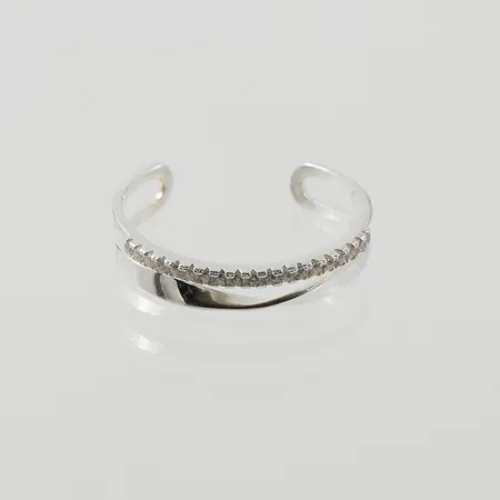Tåring , silver Vikt: 1 g