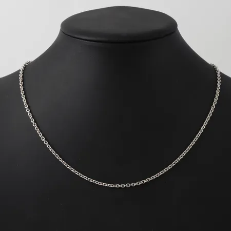 Kedja, längd 50cm, bredd 2,5mm, Italy, silver Vikt: 7,8 g