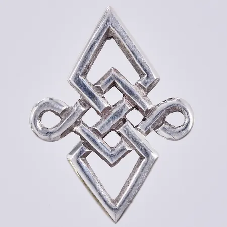 Hänge längd ca 34mm, bredd ca 25mm, 925/1000 silver Vikt: 3,3 g