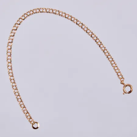 Armband bismarck, längd: ca 15cm, bredd: ca 2mm, 18K Vikt: 1,6 g