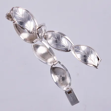 Armband längd ca 17,2cm, bredd ca 14mm, Silvervarufirman Elsbri Ab 1961, silver  Vikt: 11,7 g