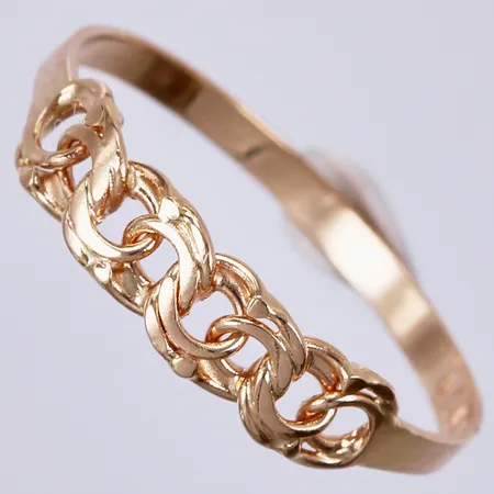 Ring bismarck, stl: 18½, bredd: ca 2-4mm, 18K Vikt: 1,2 g