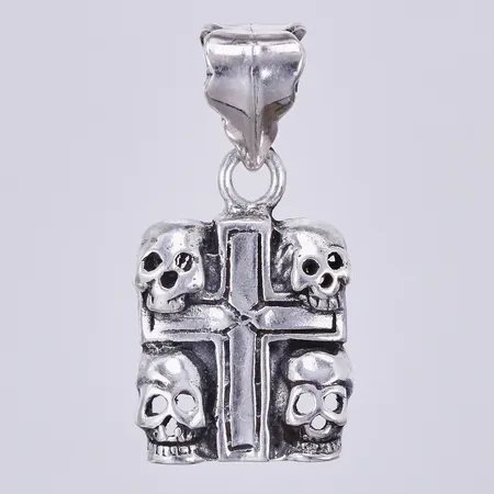 Hänge längd ca 26mm, bredd ca 13mm, 925/1000 silver Vikt: 2,6 g