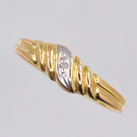Ring stl 16¼, 18K Vikt: 1,4 g