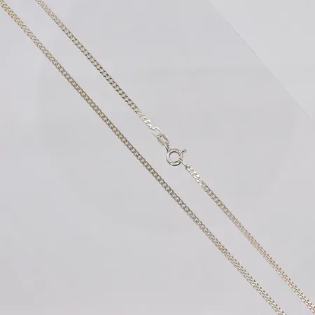 Kedja Pansar, 51cm, bredd 2mm, silver Vikt: 5,3 g
