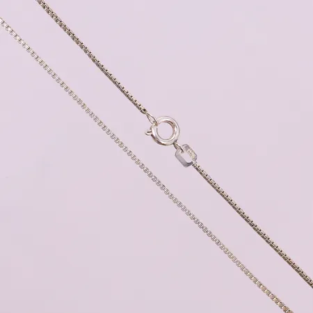 Kedja Venezia, längd 42cm, bredd 1,1mm, silver 925/1000.  Vikt: 2,7 g