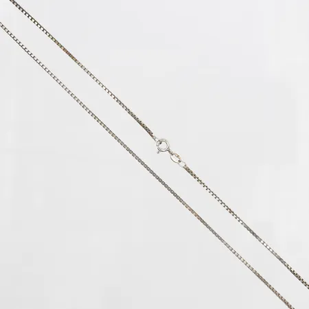 Kedja, Venezia, längd: 50 cm, bredd: 1,5 mm, 925/1000 silver. Vikt: 6,1 g