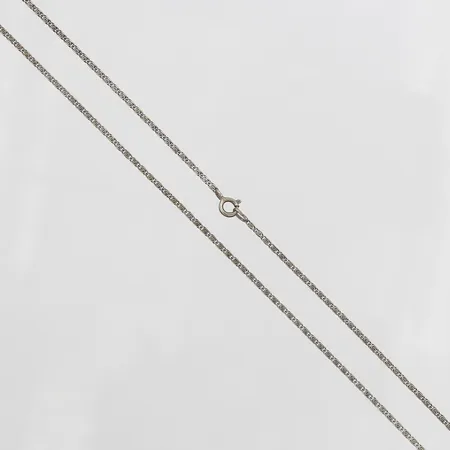 Kedja, S-länk, längd: 73 cm, bredd: 2 mm, silver. Vikt: 4,6 g