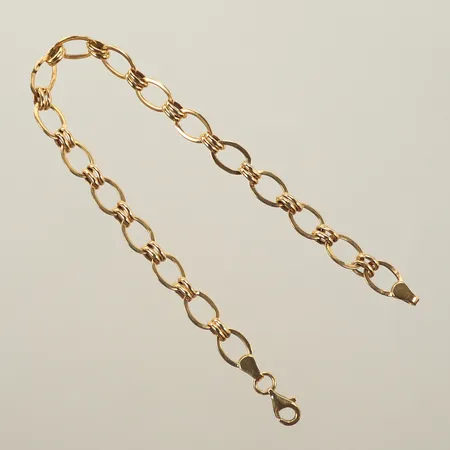 Armband, längd 19cm, bredd 6mm, 18K Vikt: 3,4 g