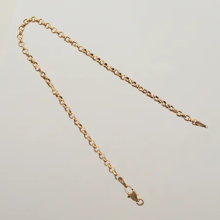 Armband, längd 19cm, defekt/av, 18K Vikt: 1,9 g