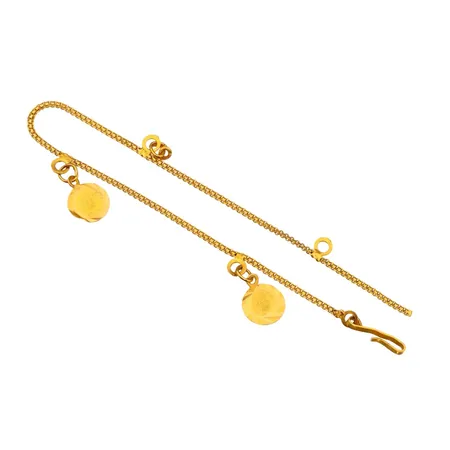 Armband, 21K guld, defekt Vikt: 2,2 g