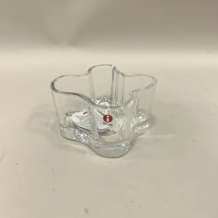 Värmeljushållare Iittala, Alvar Aalto collection, höjd ca 5,5cm, Ø 10cm, låda