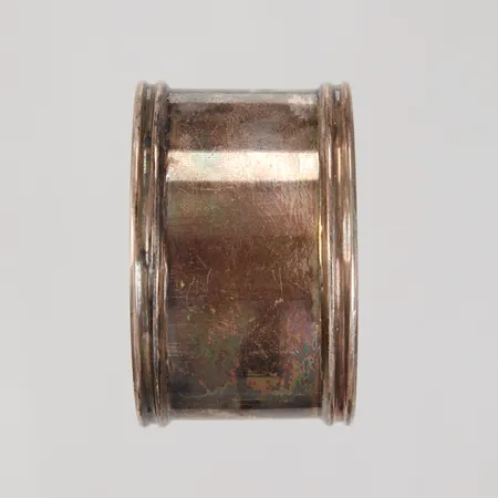 Servettring, ca 33 x 56mm, Italienskt Silver 800/1000  Vikt: 31,8 g