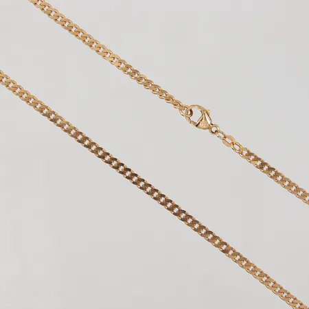 Kedja, manglad Pansar, 51cm, bredd 3,5mm, Balestra, 18K Vikt: 21,6 g