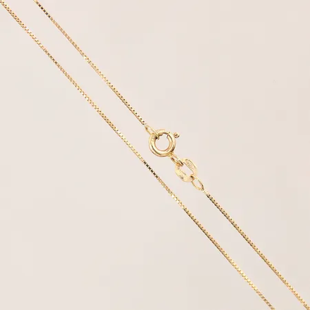 Kedja Venezia, längd: 42,5cm, bredd: 0,6mm, Balestra, 18K  Vikt: 1,4 g