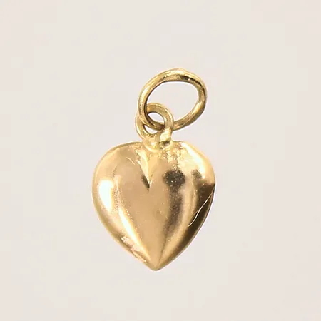 Hänge, hjärta, 12x7mm, 18K Vikt: 0,2 g