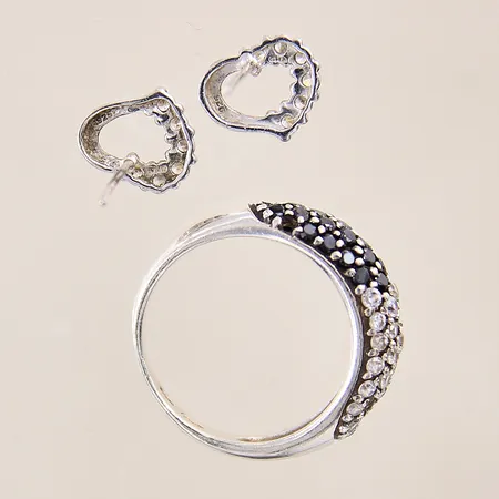 Diverse silversmycken, defekt, silver 925/1000 Vikt: 6 g