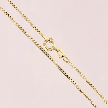Kedja Venezia, längd: 51,5cm, bredd: 1,1mm, Balestra, smärre ojämnheter, 18K  Vikt: 5,6 g