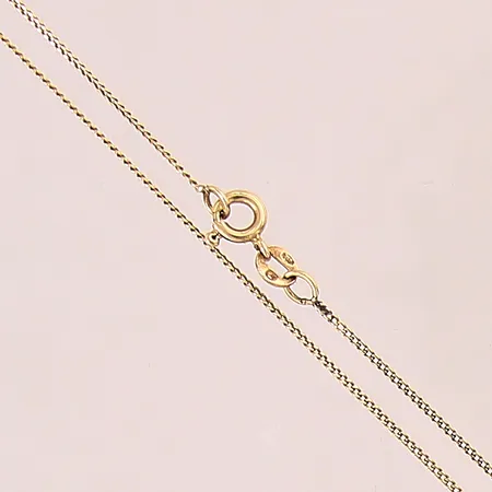 Kedja Pansar, längd: 43,5cm, bredd: 0,9mm, Balestra, 18K  Vikt: 1,5 g