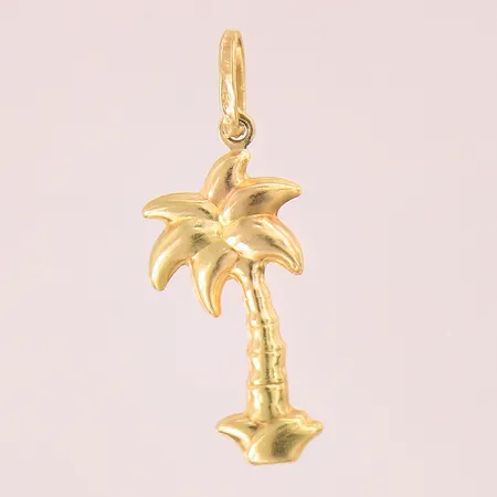 Hänge, palm, 32x12mm, 18K Vikt: 1,4 g