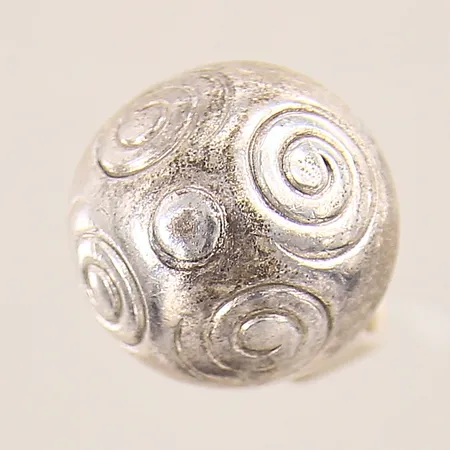 Ring, stl: 16, bredd: 5,3-18mm, silver 916/1000 Vikt: 7,2 g