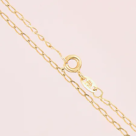 Kedja Pansar, längd: 51cm, bredd: 1,4mm, 18K  Vikt: 2,6 g