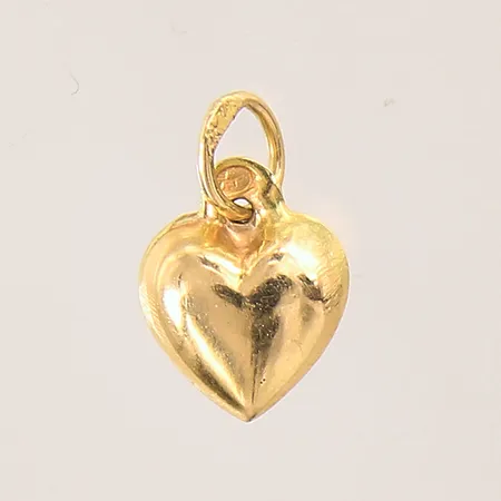 Hänge Hjärta, 10x7mm, 18K  Vikt: 0,3 g