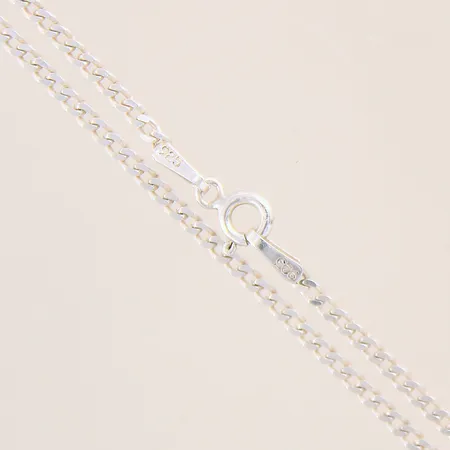 Kedja Pansar, längd: 50cm, bredd: 2mm, silver 925/1000 Vikt: 5,4 g