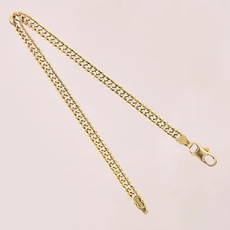 Armband Pansar, längd 19,5cm, bredd 4mm, 18K Vikt: 8,3 g
