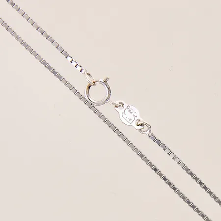 Kedja Venezia, längd: 40cm, bredd: 1mm, vitguld, 18K  Vikt: 3,4 g