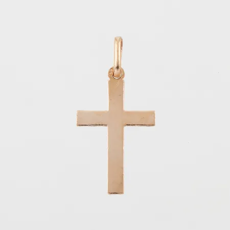 Berlock "Kors", höjd 22,5mm, 18k Vikt: 1 g