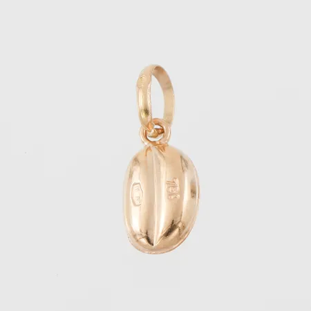 Berlock , höjd 11mm, 18k Vikt: 0,5 g