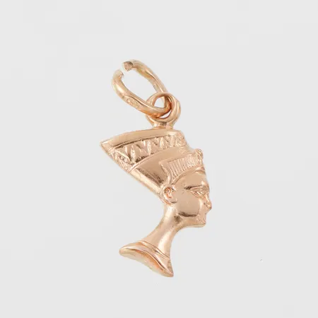 Berlock " Nefertiti ", höjd 14mm, 18k Vikt: 0,8 g