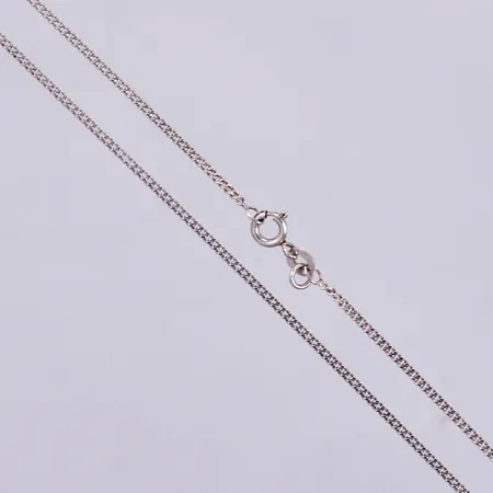 Kedja Pansar, längd ca 44,5cm, bredd ca 1mm, 925/1000 silver Vikt: 3 g